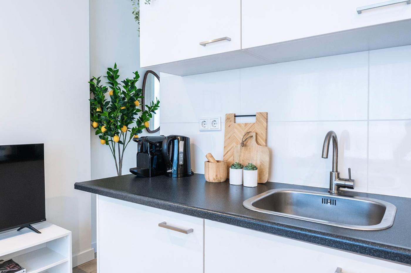 New Kitchen, Vibrant Close To Supermarket Apartment